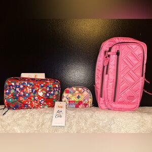 Lug Pinks Bundle - Tailback, Small World Stash and Wildflower Poppy Roundabout 2